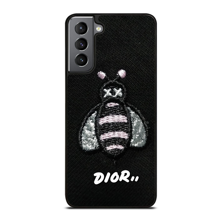 DIOR X KAWS BEE BLACK Samsung Galaxy S21 Plus Case Cover