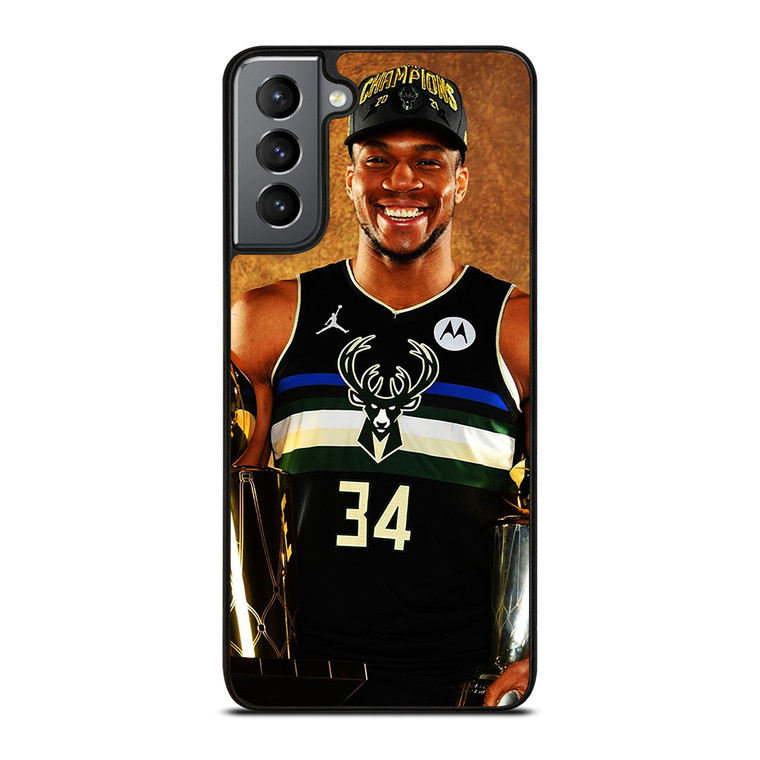 GIANNIS ANTETOKOUNMPO BUCKS 34 Samsung Galaxy S21 Plus Case Cover
