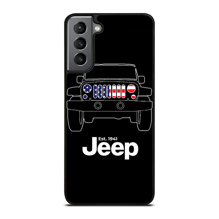 JEEP AMERICA 1941 Samsung Galaxy S21 Plus Case Cover