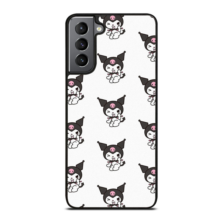KUROMI CAT ANIME PATTERN Samsung Galaxy S21 Plus Case Cover
