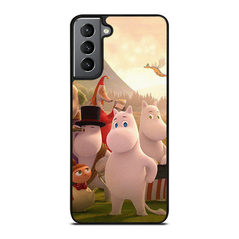 MOOMINVALLEY ALL CHARACTERS Samsung Galaxy S21 Plus Case Cover