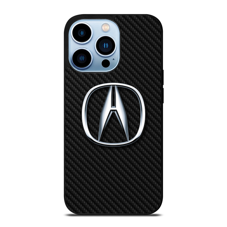 ACURA MOTORS CARBON FIBER iPhone 13 Pro Max Case Cover