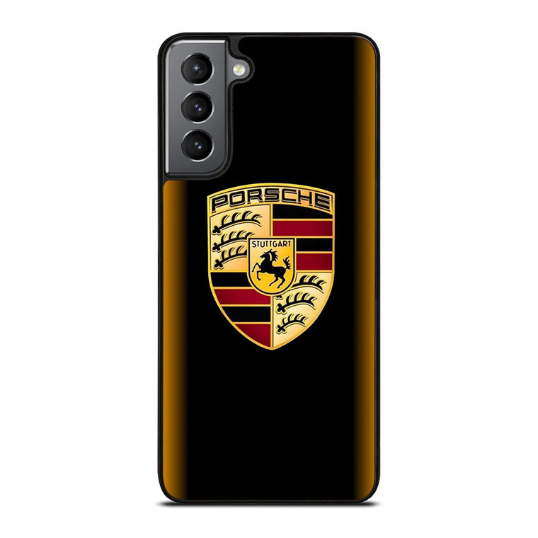 PORSCHE CAR GOLD Samsung Galaxy S21 Plus Case Cover