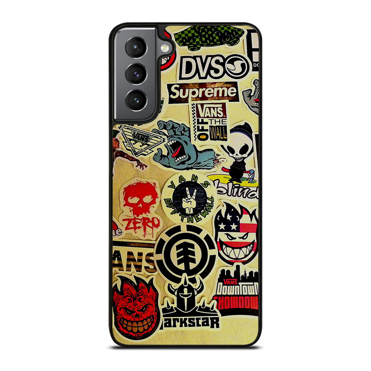 SKATEBOARDS BRAND BOMB Samsung Galaxy S21 Plus Case Cover