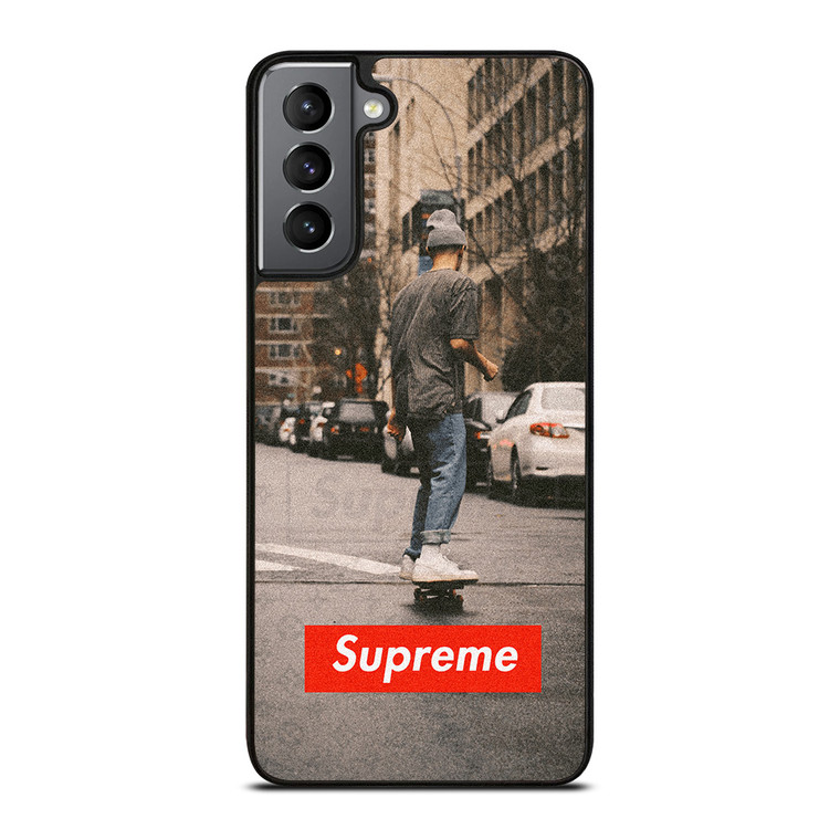 SUPREME SKATEBOARDS Samsung Galaxy S21 Plus Case Cover