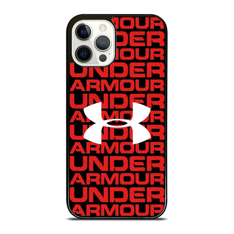 UNDER ARMOUR RED LOGO iPhone 12 Pro Case Cover