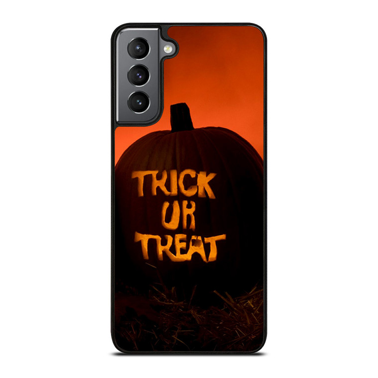 TRICK OR TREAT HALLOWEEN PUMPKIN Samsung Galaxy S21 Plus Case Cover