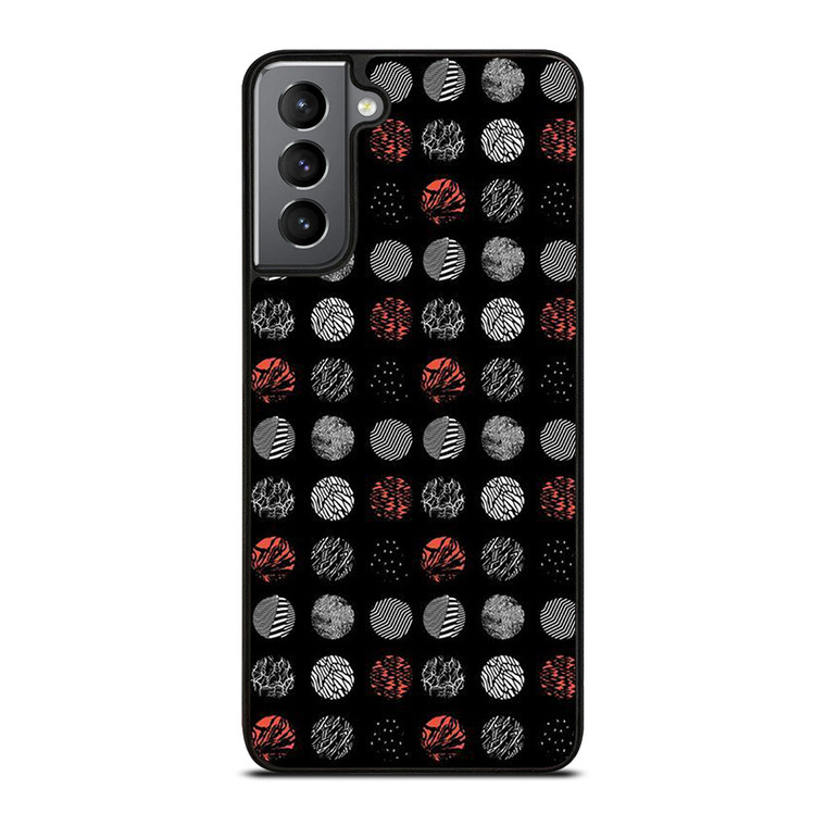 TWENTY ONE PILOTS BLURRYFACE PATTERN Samsung Galaxy S21 Plus Case Cover