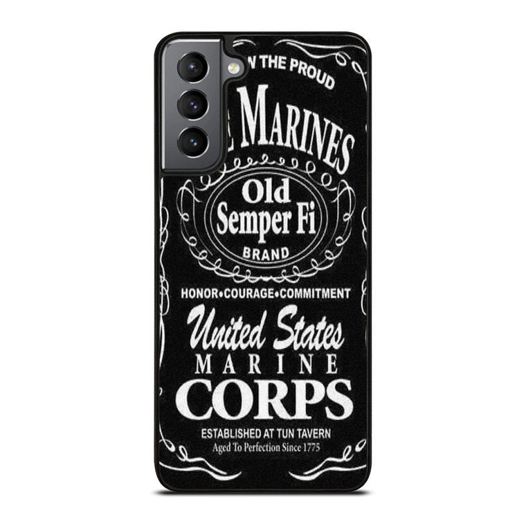 UNITED STATES US MARINE CORPS Samsung Galaxy S21 Plus Case Cover