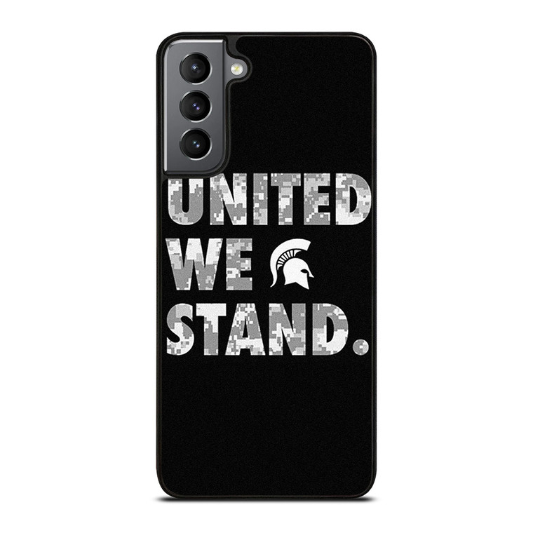 UNITED WE STAND MICHIGAN STATE UNIVERSITY Samsung Galaxy S21 Plus Case Cover