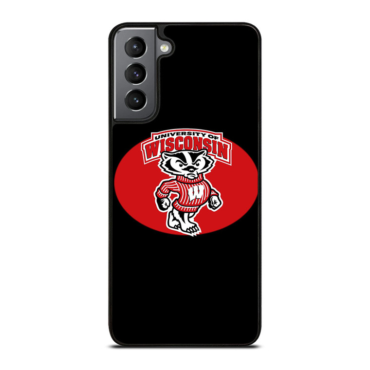 UNIVERSITY OF WISCONSIN ICON Samsung Galaxy S21 Plus Case Cover