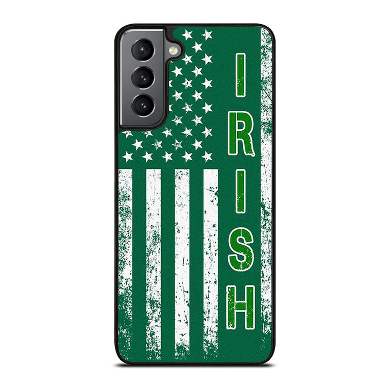 USA FLAG IRISH IRELAND Samsung Galaxy S21 Plus Case Cover