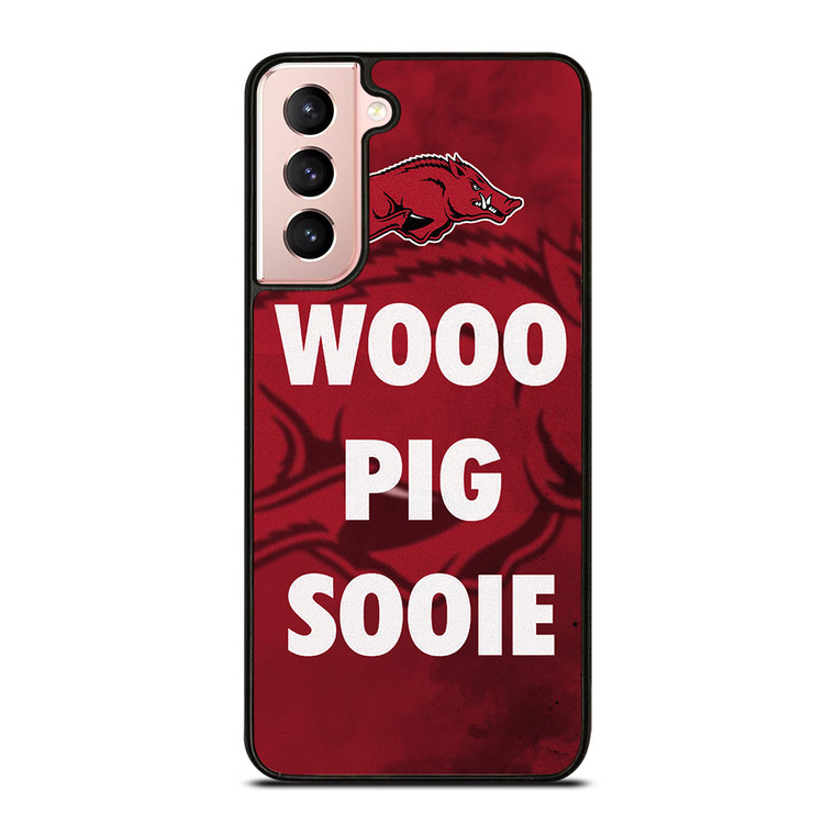 ARKANSAS RAZORBACKS WOO PIG SOOIE Samsung Galaxy S21 Case Cover