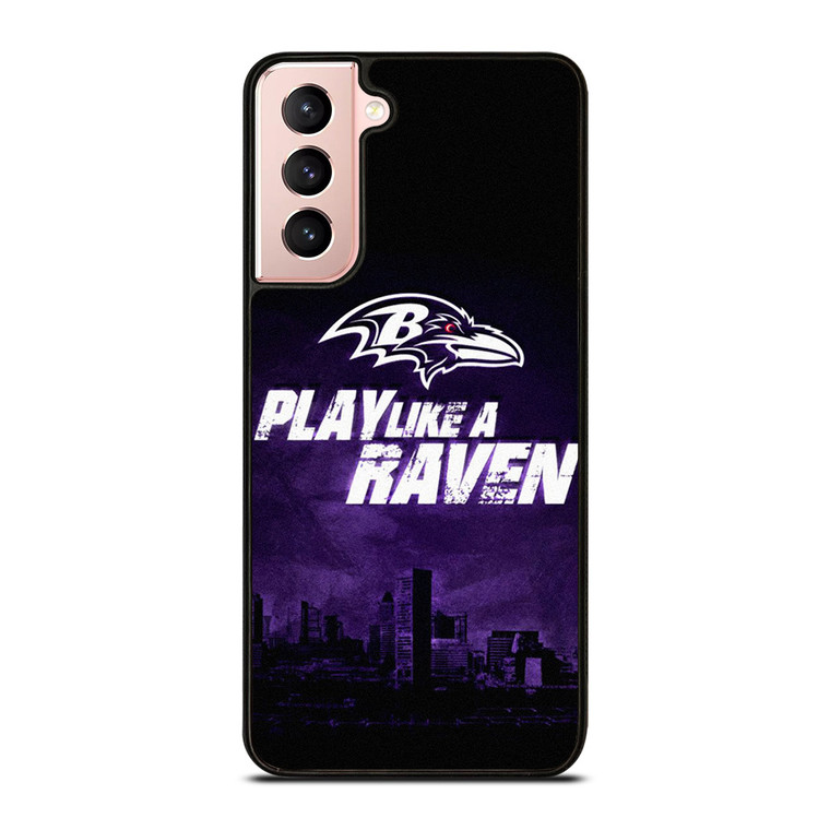 BALTIMORE RAVENS WORD Samsung Galaxy S21 Case Cover BALTIMORE RAVENS WORD Samsung Galaxy S21 Case Cover