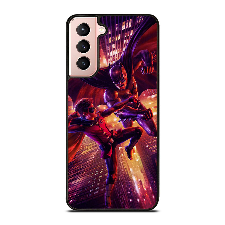 BATMAN AND ROBIN FIGHT Samsung Galaxy S21 Case Cover