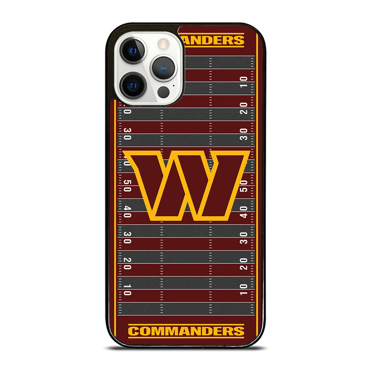 WASHINGTON COMMANDERS FOOTBALL FIELD iPhone 12 Pro Case Cover
