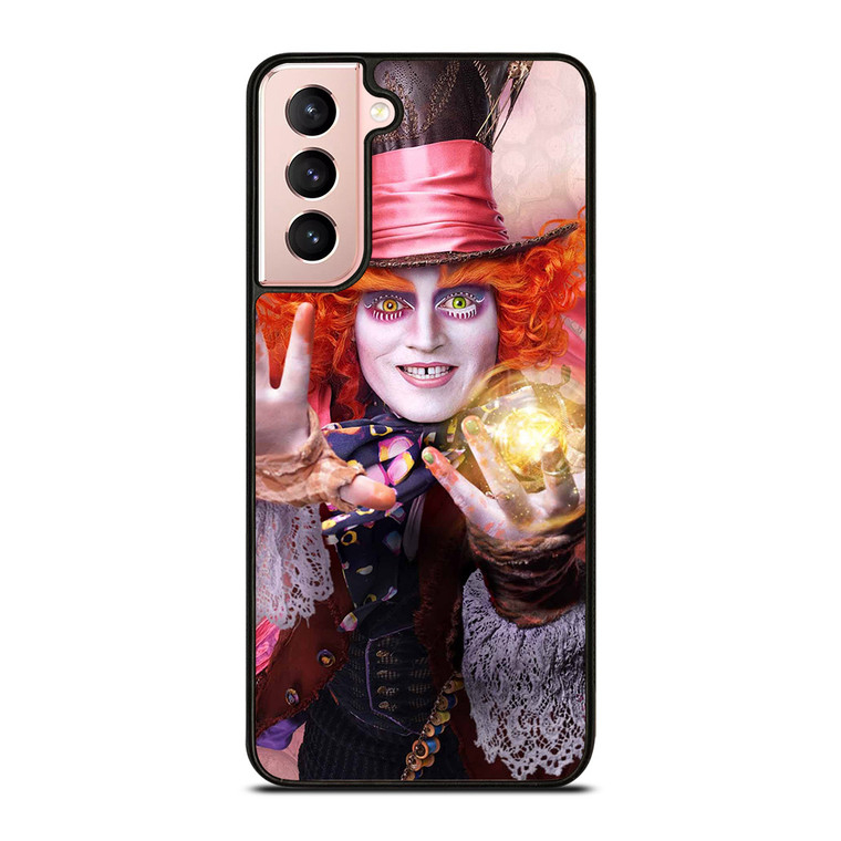 MAD HATTER ALICE IN WONDERLAND MOVIES 2 Samsung Galaxy S21 Case Cover