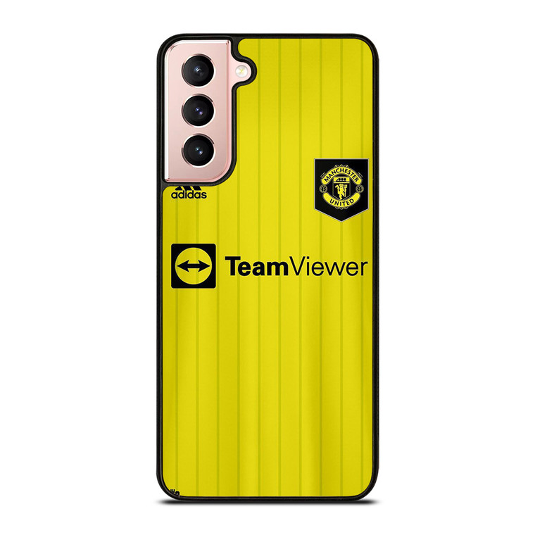 MANCHESTER UNITED GREEN AWAY JERSEY Samsung Galaxy S21 Case Cover