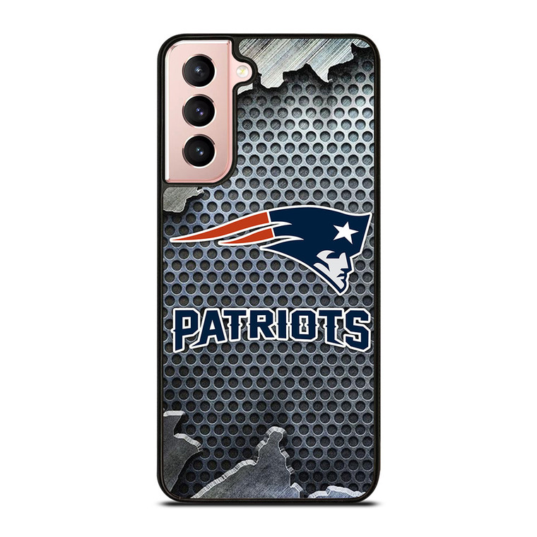 NEW ENGLAND PATRIOTS BROKEN METAL Samsung Galaxy S21 Case Cover