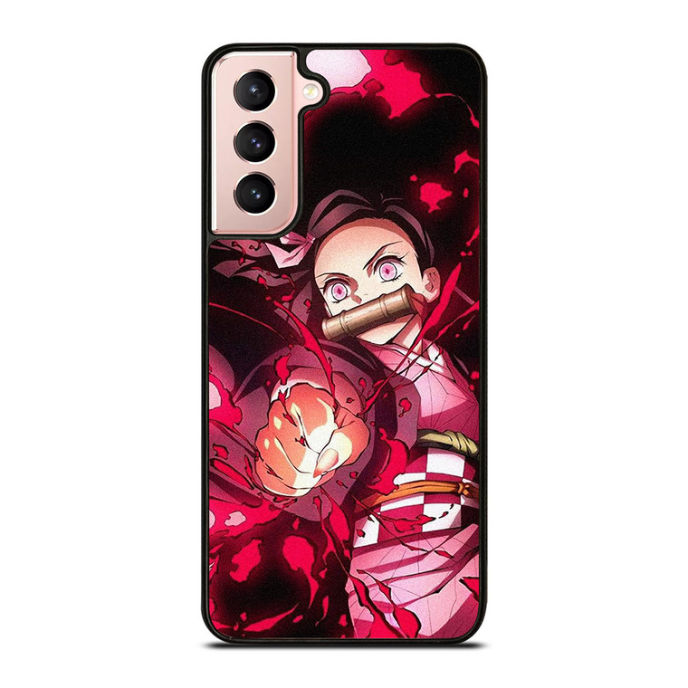 NEZUKO KAMADO DEMON SLAYER SPELL Samsung Galaxy S21 Case Cover