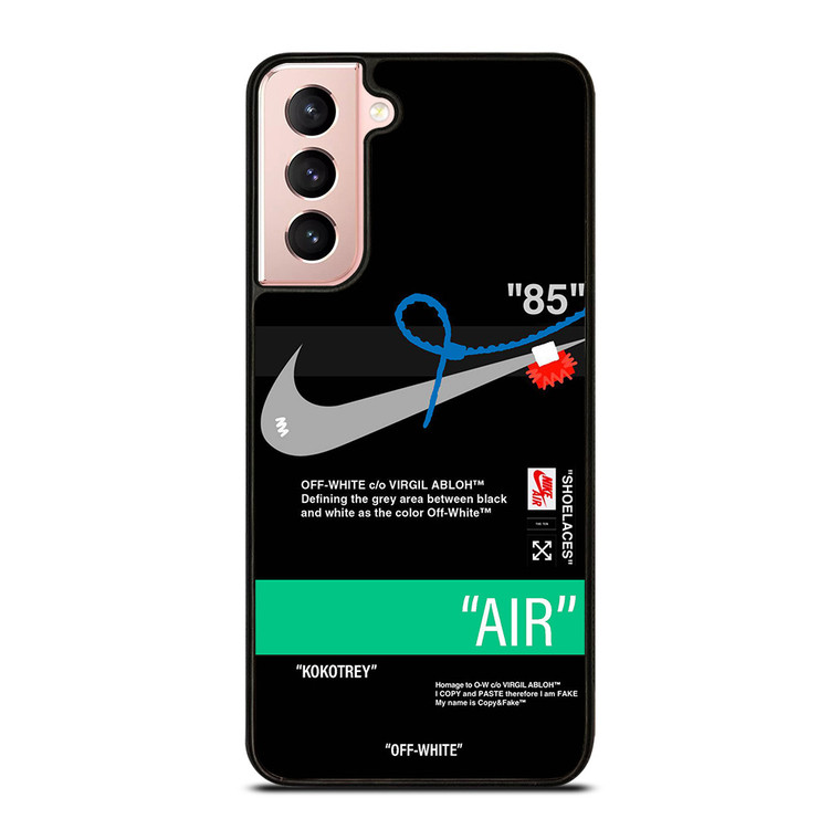 NIKE AIR OFF WHITE Samsung Galaxy S21 Case Cover
