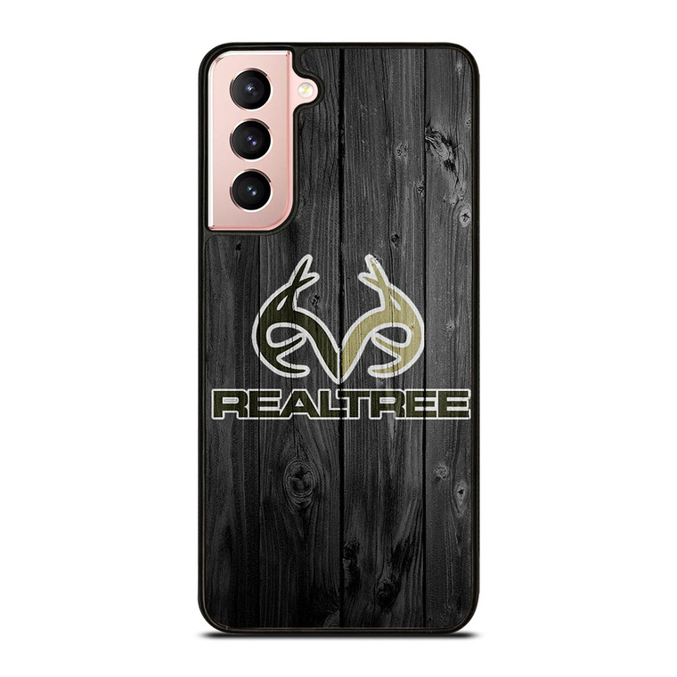 REALTREE WOODEN LOGO Samsung Galaxy S21 Case Cover REALTREE WOODEN LOGO Samsung Galaxy S21 Case Cover