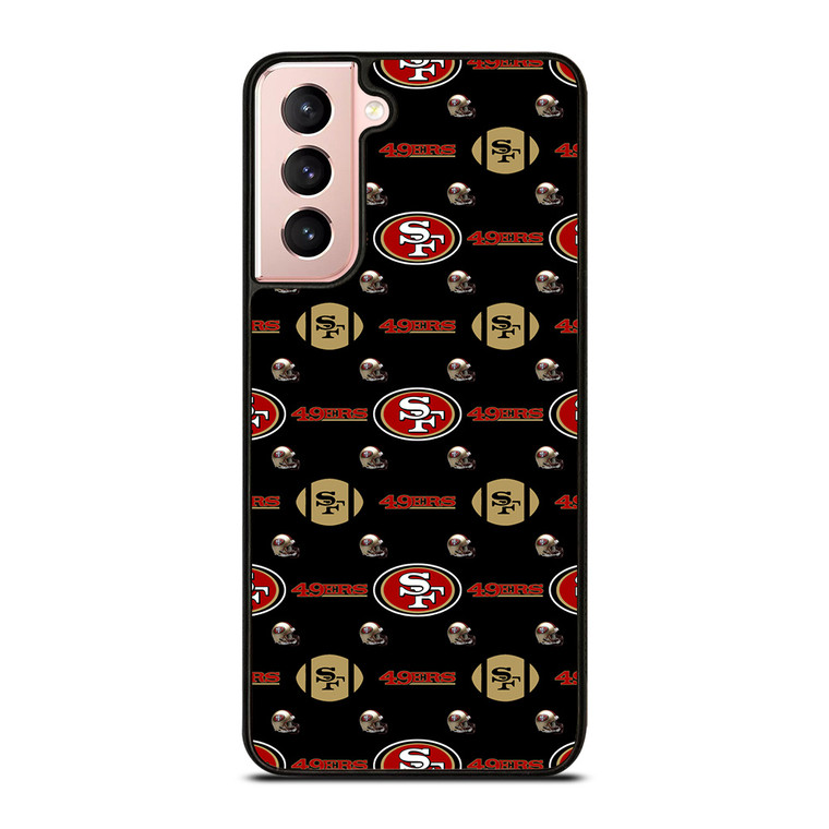 SAN FRANCISCO 49ERS FOOTBALL PATTERN Samsung Galaxy S21 Case Cover
