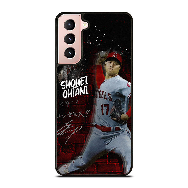 SHOHEI OHTANI LOS ANGELES ANGELS BASEBALL 2 Samsung Galaxy S21 Case Cover