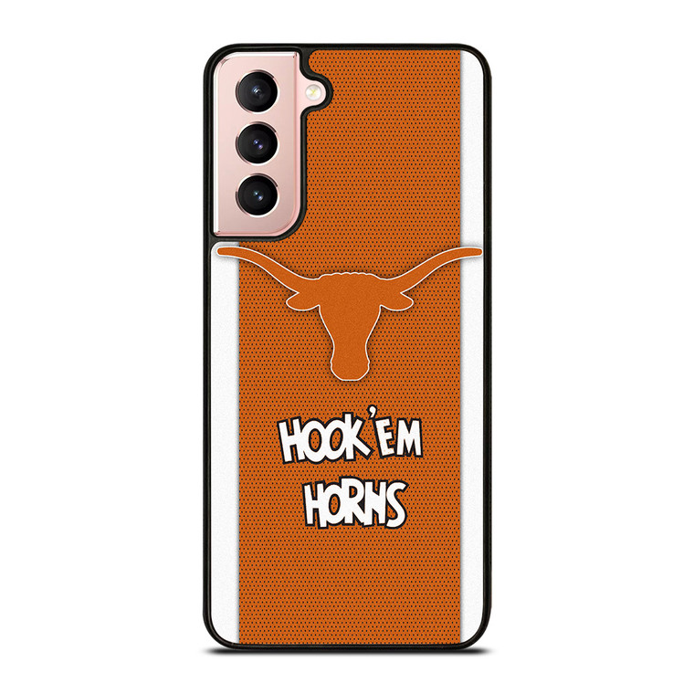 TEXAS LONGHORNS FOOTBALL SLOGAN Samsung Galaxy S21 Case Cover