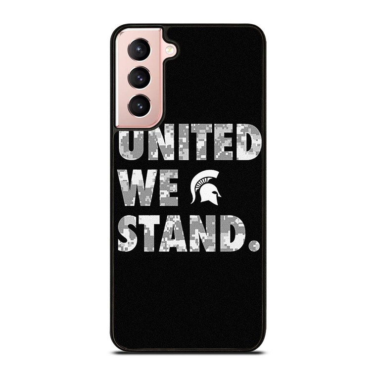 UNITED WE STAND MICHIGAN STATE UNIVERSITY Samsung Galaxy S21 Case Cover