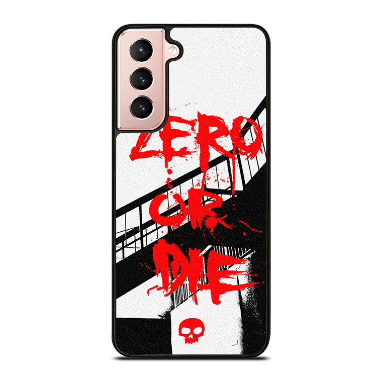 ZERO SKATEBOARDS SLOGAN Samsung Galaxy S21 Case Cover