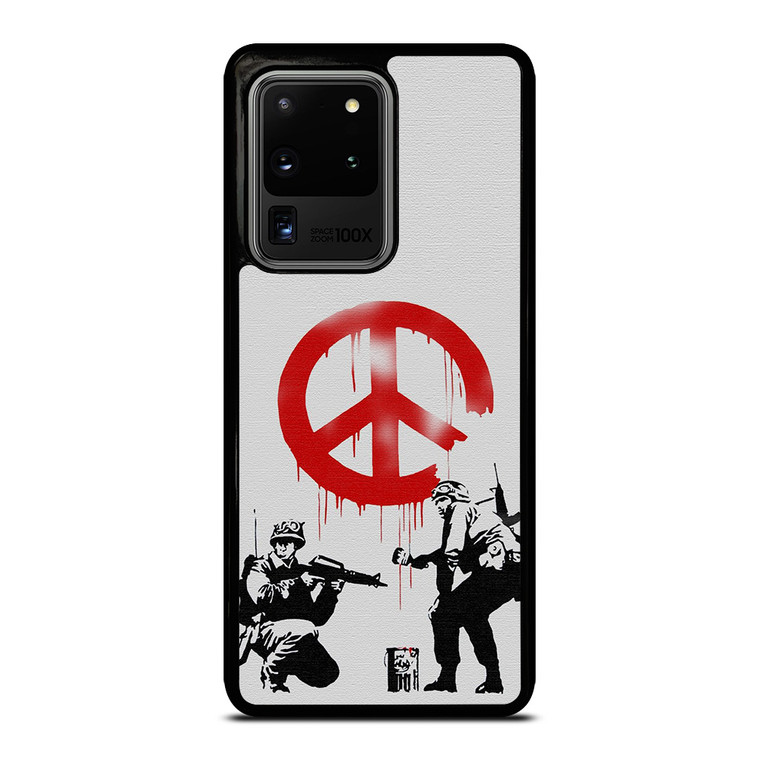 BANKSY ART PEACE Samsung Galaxy S20 Ultra Case Cover
