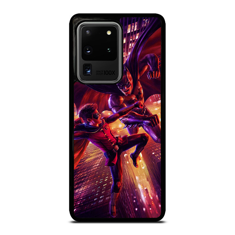 BATMAN AND ROBIN FIGHT Samsung Galaxy S20 Ultra Case Cover