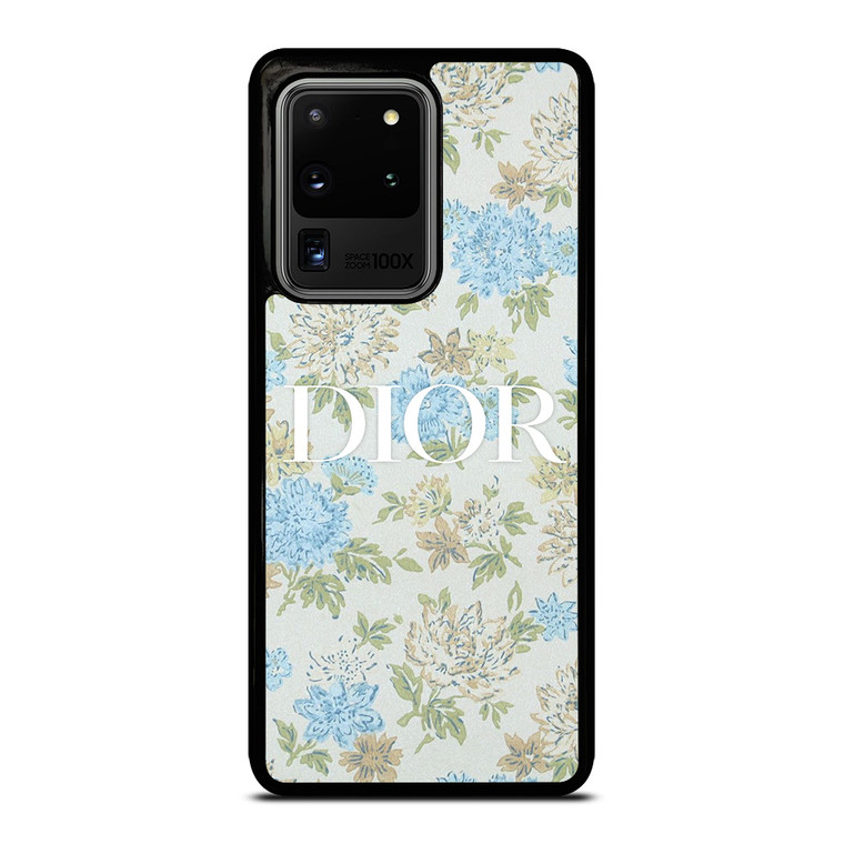 CHRISTIAN DIOR LOGO FLORAL Samsung Galaxy S20 Ultra Case Cover