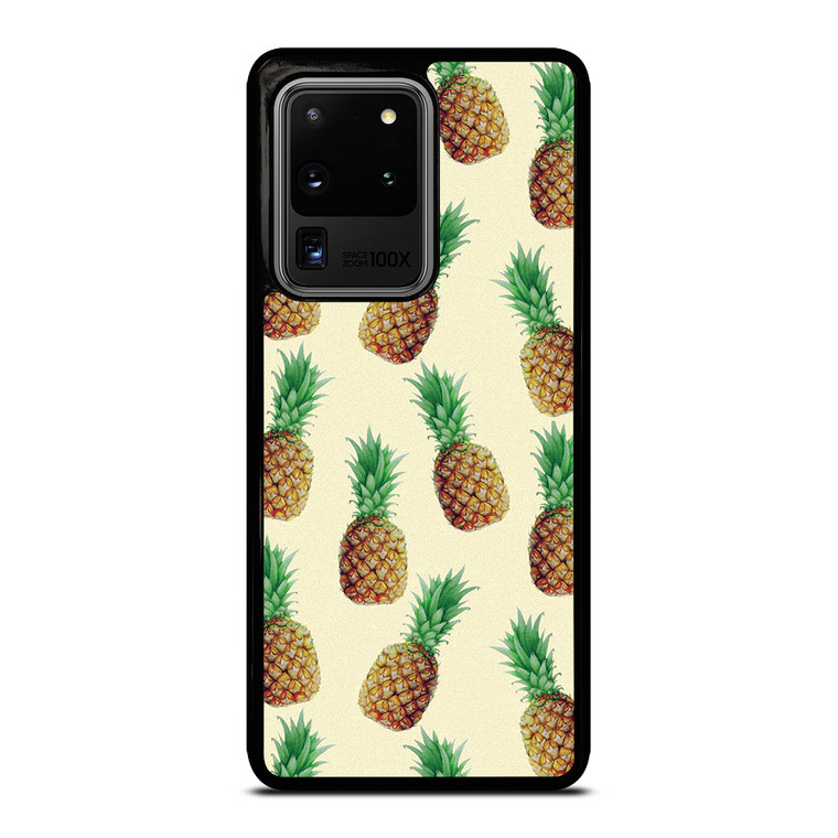 CUTE PINEAPPLE PATTERN Samsung Galaxy S20 Ultra Case Cover
