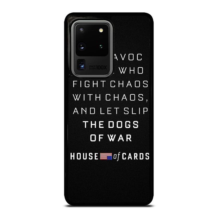 HOUSE OF CARDS QUOTES Samsung Galaxy S20 Ultra Case Cover