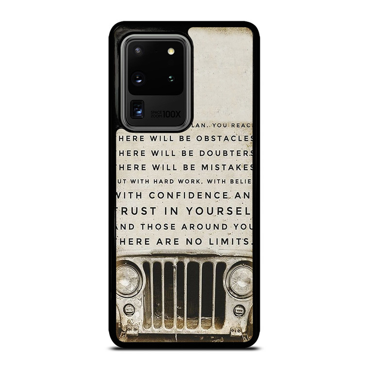 JEEP FUNNY QUOTES Samsung Galaxy S20 Ultra Case Cover