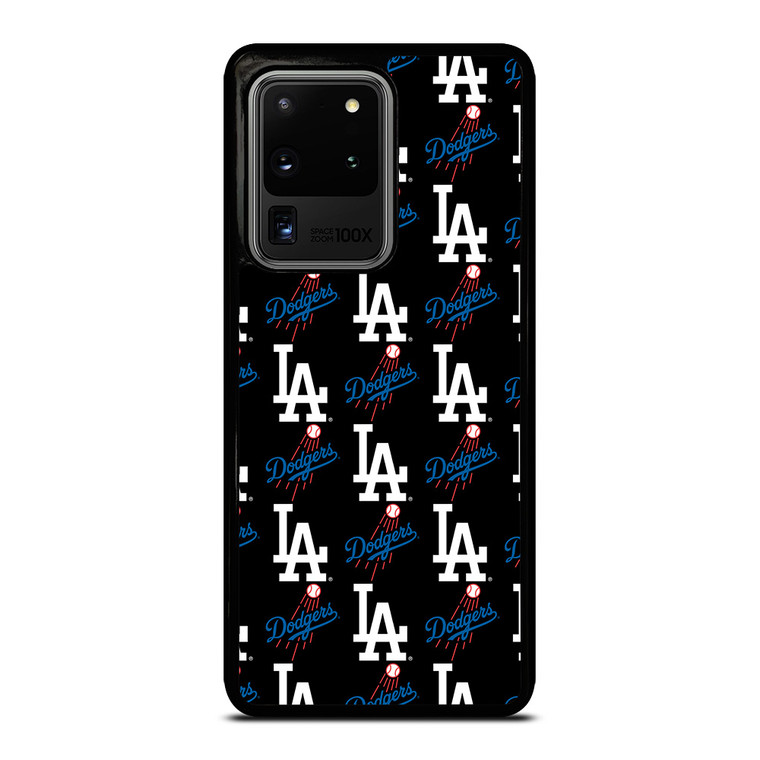 LOS ANGELES DODGERS BASEBALL PATTERN Samsung Galaxy S20 Ultra Case Cover