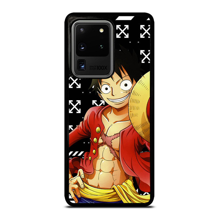 LUFFY OFF WHITE 2 Samsung Galaxy S20 Ultra Case Cover