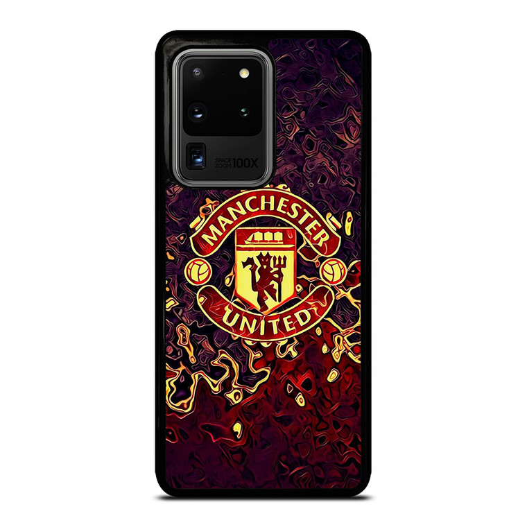 MANCHESTER UNITED LOGO FAN ART Samsung Galaxy S20 Ultra Case Cover