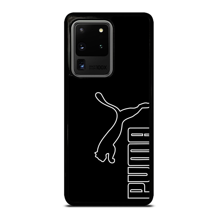 PUMA LOGO BLACK Samsung Galaxy S20 Ultra Case Cover