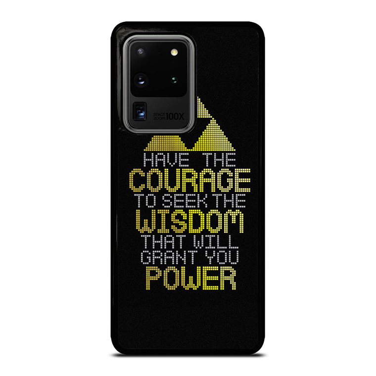 TRIFORCE ZELDA QUOTES Samsung Galaxy S20 Ultra Case Cover