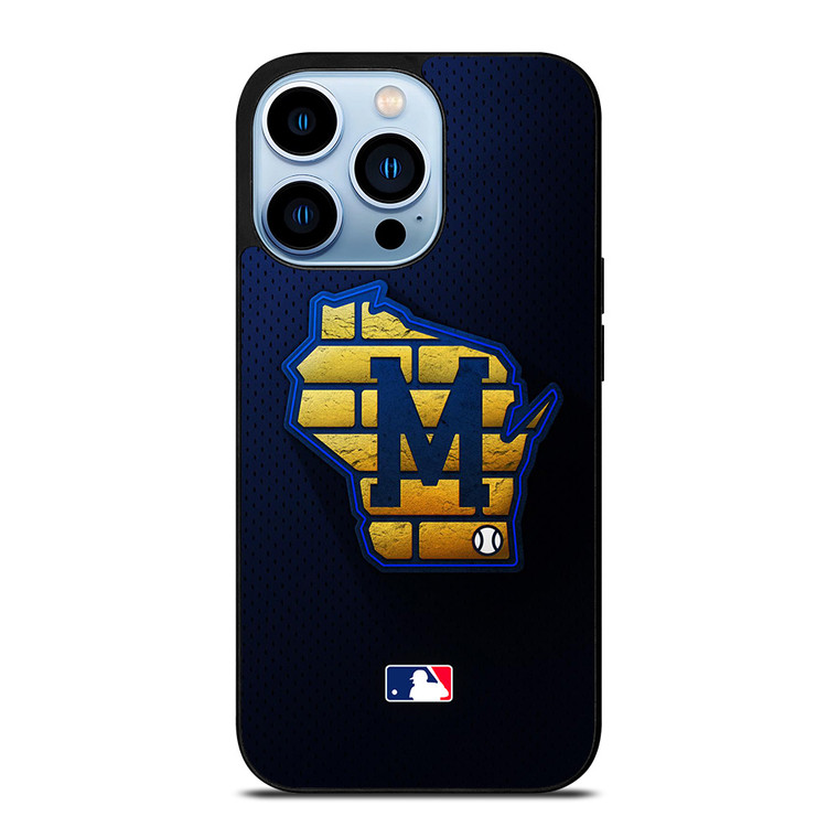 MILWAUKEE BREWERS MLB BASEBALL ICON iPhone 13 Pro Max Case Cover