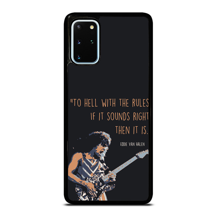 EDDIE VAN HALEN QUOTES Samsung Galaxy S20 Plus Case Cover