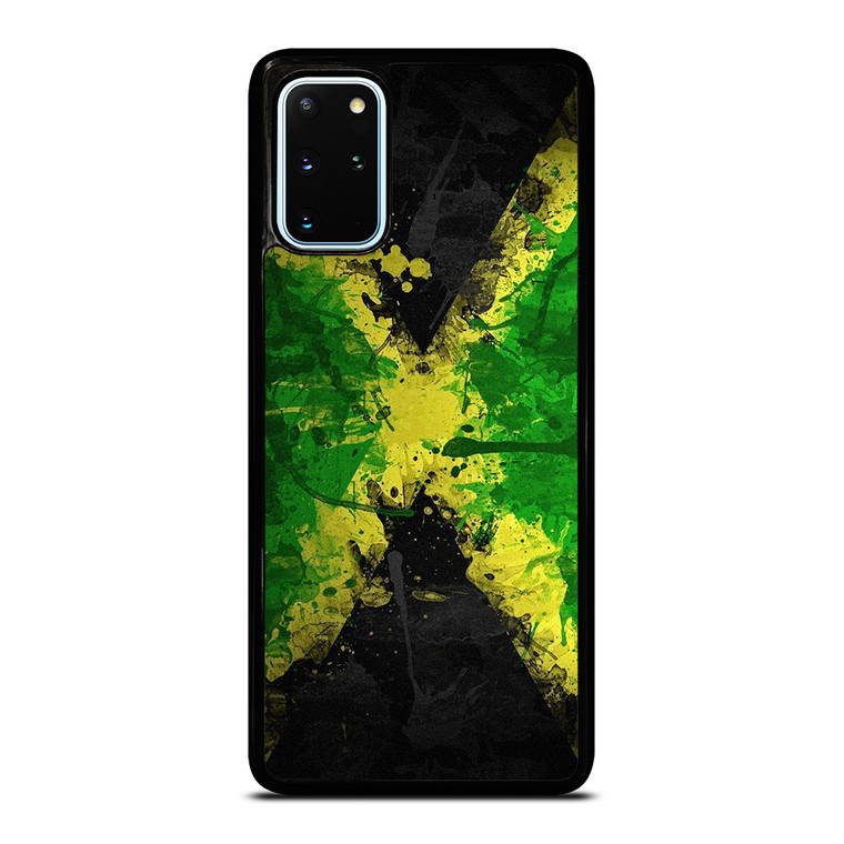 JAMAICAN FLAG SPLASH Samsung Galaxy S20 Plus Case Cover