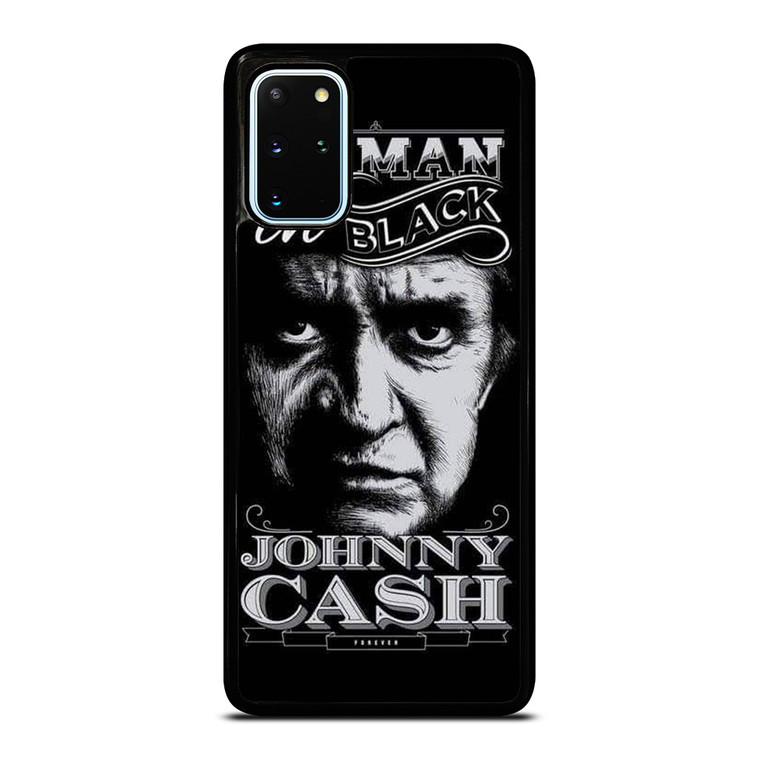 JOHNNY CASH MAN IN BLACK Samsung Galaxy S20 Plus Case Cover