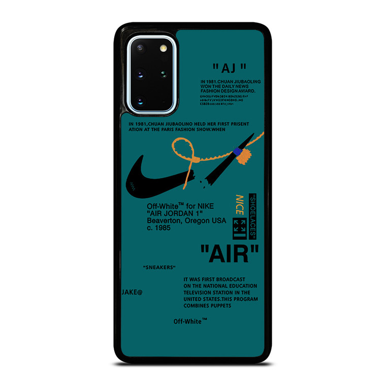 NIKE AIR OFF WHITE TOSCA Samsung Galaxy S20 Plus Case Cover