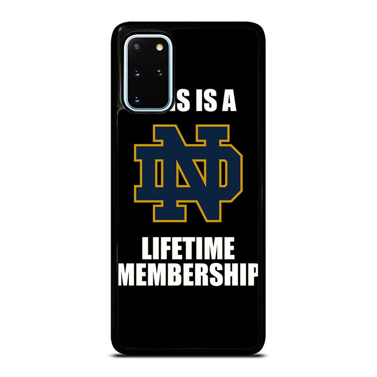 NOTRE DAME FIGHTING IRISH MEMBERSHIP Samsung Galaxy S20 Plus Case Cover