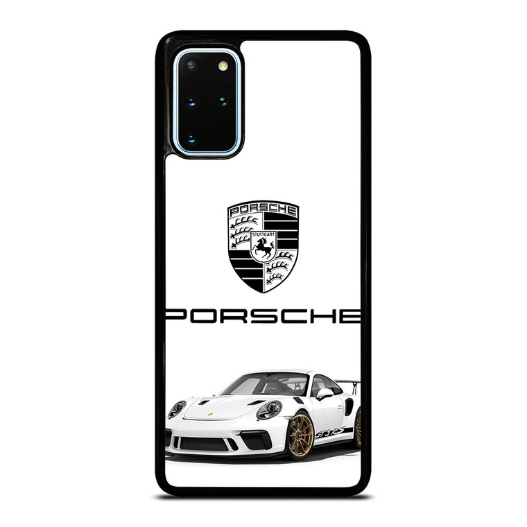 PORSCHE GT3 RS WHITE Samsung Galaxy S20 Plus Case Cover