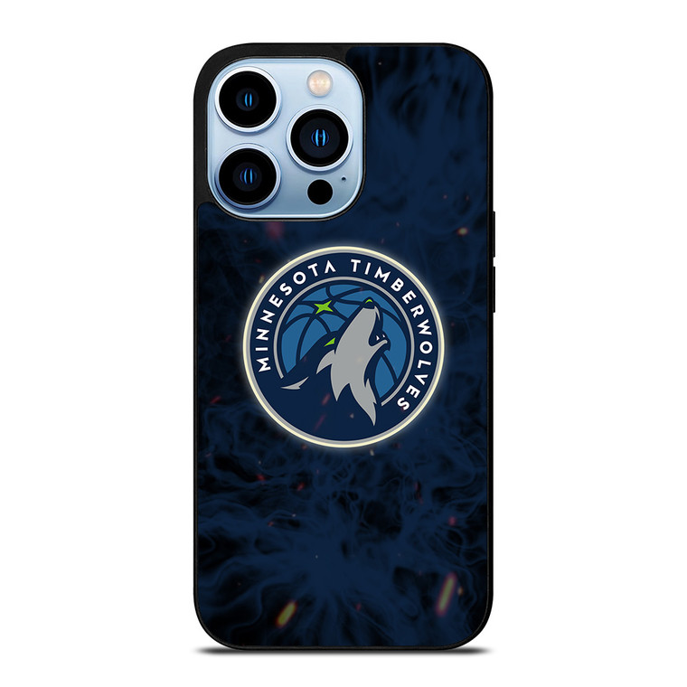 MINNESOTA TIMBERWOLVES BASKETBALL NBA FIRE iPhone 13 Pro Max Case Cover MINNESOTA TIMBERWOLVES BASKETBALL NBA FIRE iPhone 13 Pro Max Case Cover